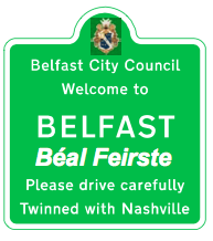 Proposed possible traffic sign - Belfast Béal Feirste