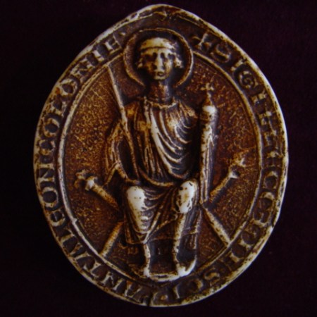 Seal of St Pantaleon in Köln