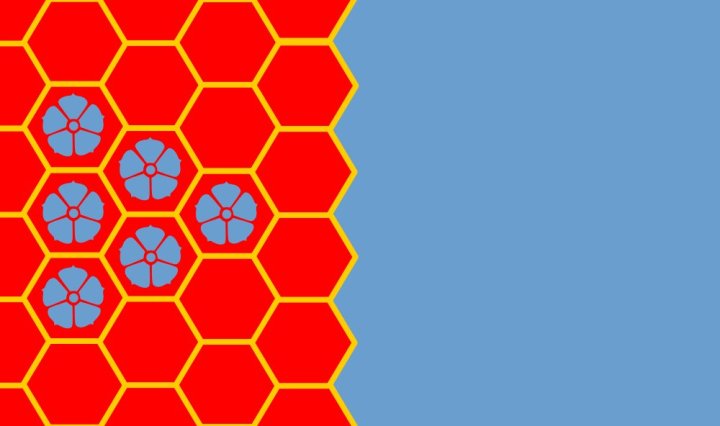 proposed new northern ireland flag by Ewout Bernardus Lamé