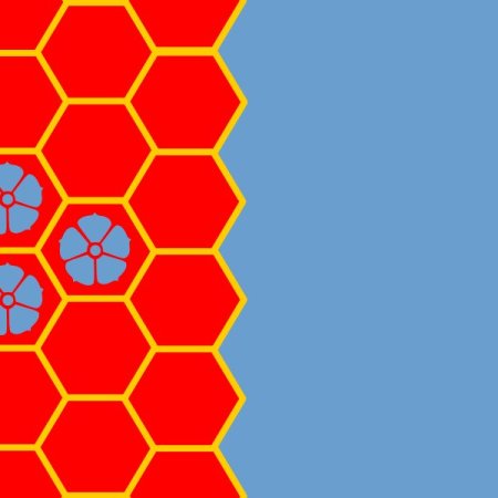proposed new northern ireland flag by Ewout Bernardus Lamé