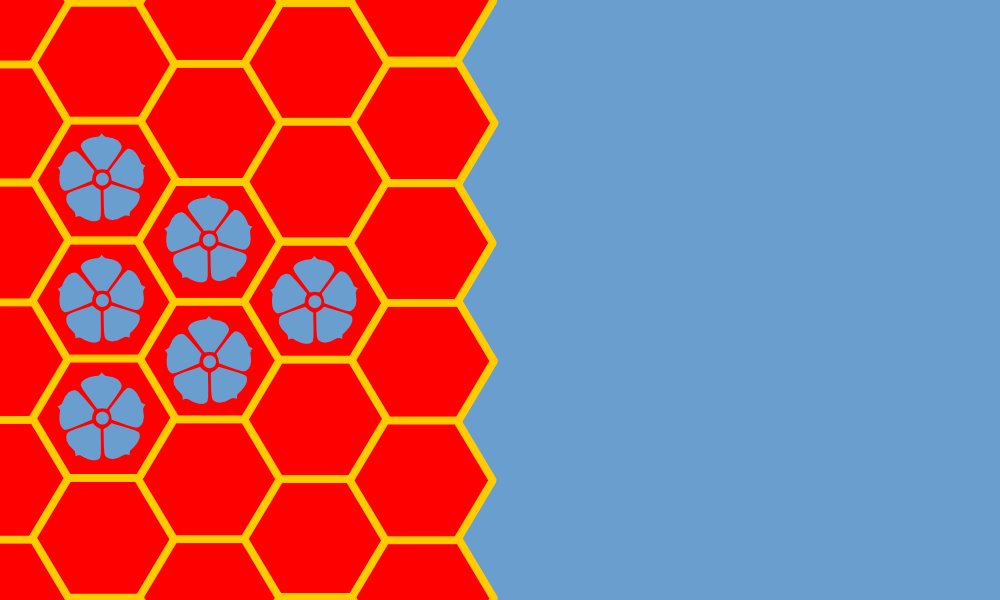 proposed new northern ireland flag by Ewout Bernardus Lamé