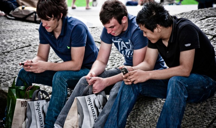 Documenting life in 2010. Photo: Garry Knight