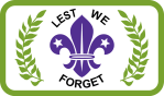 BIRMINGHAM SCOUTS Lest We Forget Emb b-1