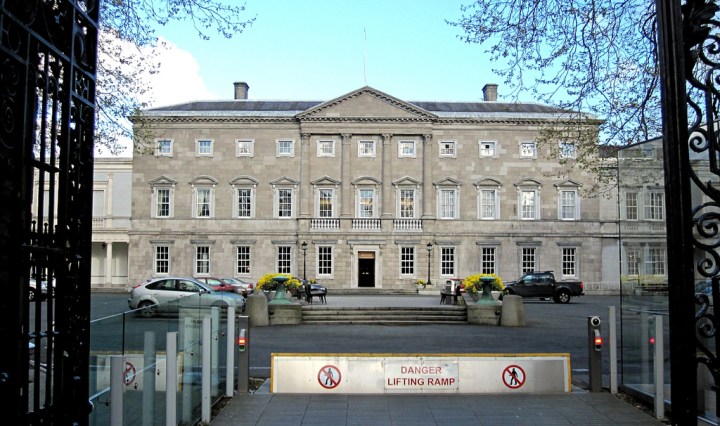 Leinster House, Dublin. Photo by Justin Pickard