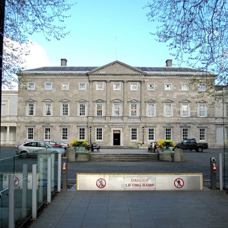 Leinster House, Dublin. Photo by Justin Pickard