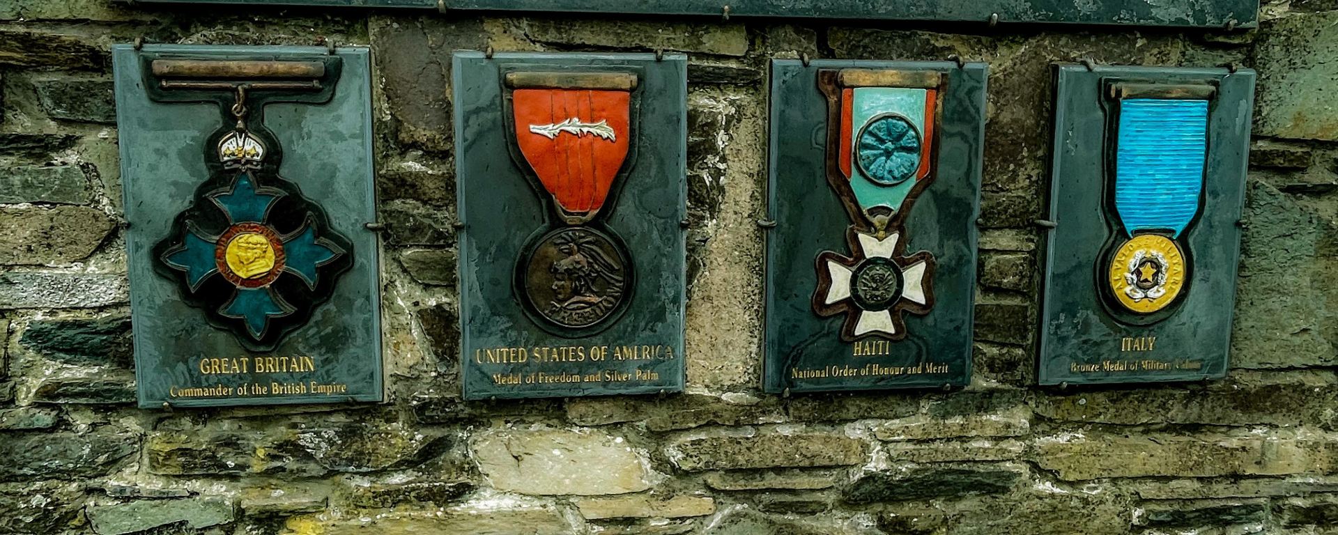 images of the decorations given to Mgr Hugh O'Flaherty