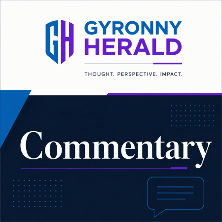 Gyronny Herald Commentary banner