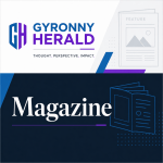 Gyronny Herald Magazine banner