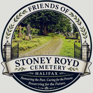 Friends of Stoney Royd Cemetery, Halifax logo.